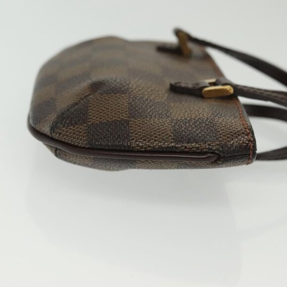 LOUIS VUITTON Damier Ebene Manosque GM Accessory Pouch N51120 LV Auth 140086 - Picture 6 of 16